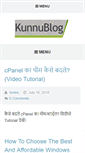 Mobile Screenshot of kunnublog.com